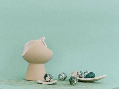 Minimalist shapes suggesting peace and stability